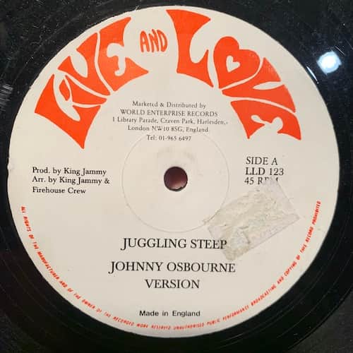 Johnny Osbourne – The Juggling Steep