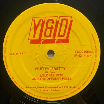 Frighty, The Offbeat Posse, Colonel Mite, The Offbeat Posse - Ragamuffin Girl / Pretty,Pretty picture 2