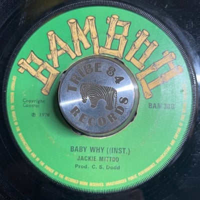 The Ethiopians, Jackie Mittoo - You'll Want To Come Back / Baby Why picture 2