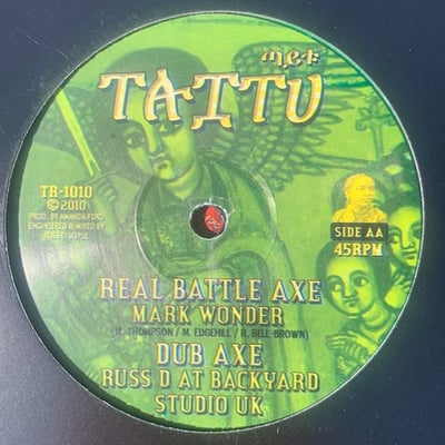Daweh Congo, Mark Wonder - Go With Jah / Real Battle Axe picture 2