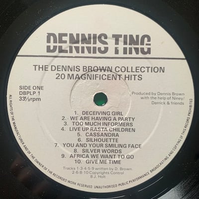 Dennis Brown - The Dennis Brown Collection picture 3