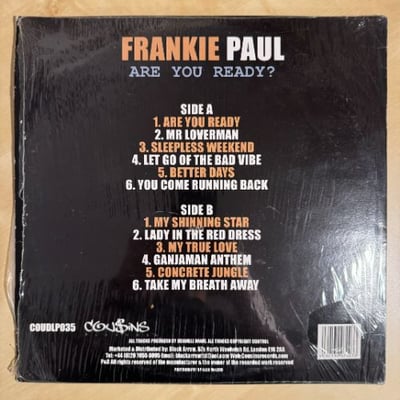Frankie Paul - Are You Ready? picture 2