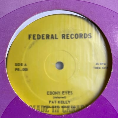 Pat Kelly, The Mighty Diamonds - Ebony Eyes / Morgan The Pirate picture 2