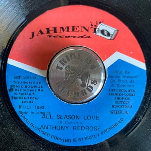 Anthony Red Rose – All Season Love