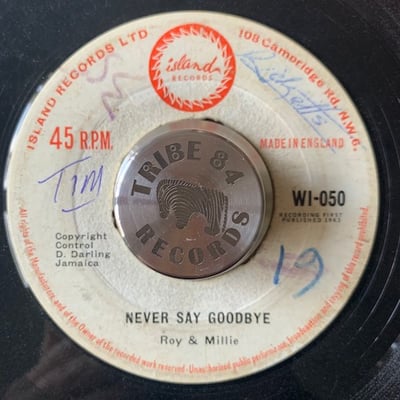 Roy & Millie - This World / Never Say Goodbye picture 2