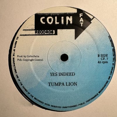 Singing Sweet, Tumpa Lion - When I See You Smile / Yes Indeed picture 2
