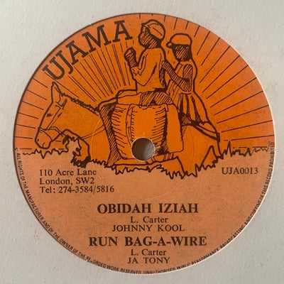 Prince Jazzbo, Johnny Kool - Learn Some More / Obidah Iziah picture 2
