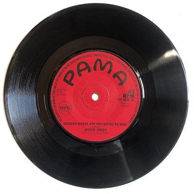 Justin Hinds - Sinners Where Are You Going To Hide / If It's Love You Need picture 3