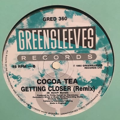 Cocoa Tea - Getting Closer picture 2