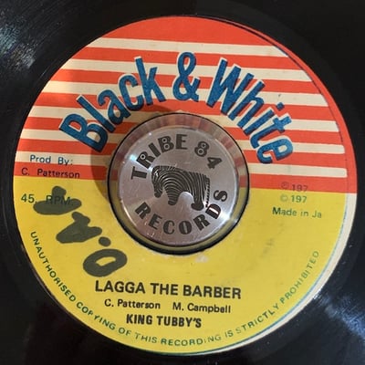 Michael Campbell, King Tubby - Barber Saloon / Lagga The Barber picture 2