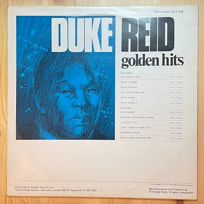 Various - Duke Reid Golden Hits picture 2