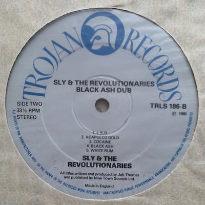 Sly & The Revolutionaries, Jah Thomas - Black Ash Dub picture 3