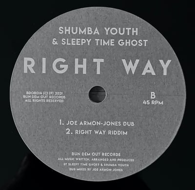Shumba Youth, Sleepy Time Ghost - Right Way picture 2