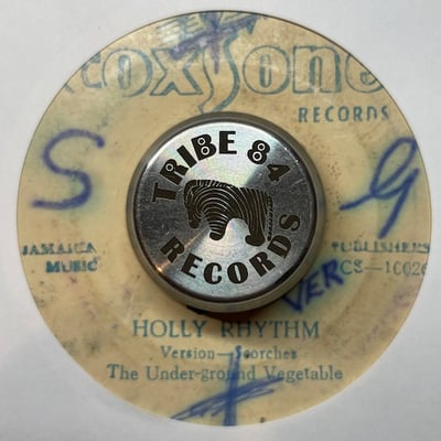 King Stitt, Underground Vegetables - Back-Out Version / Holly Rhythm picture 2