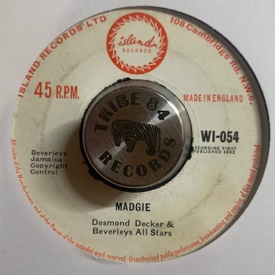 Desmond Dekker, Beverley's All Stars - Honour Your Mother & Father picture 2