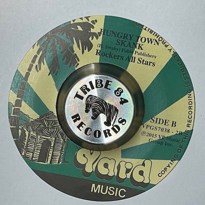 Jacob Miller, Rockers All Stars - False Rasta / Hungry Town Skank picture 2