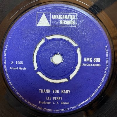 Lee Perry - The Upsetter / Thank You Baby picture 3