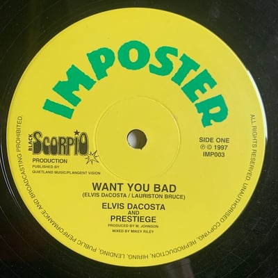 Elvis DaCosta, Prestiege - Want You Bad picture 2