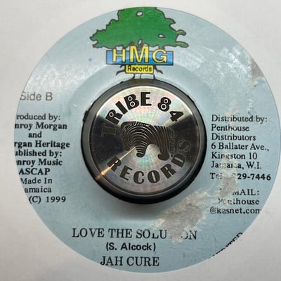 Military Man, Jah Cure - Give Thanks / Love The Solution picture 2