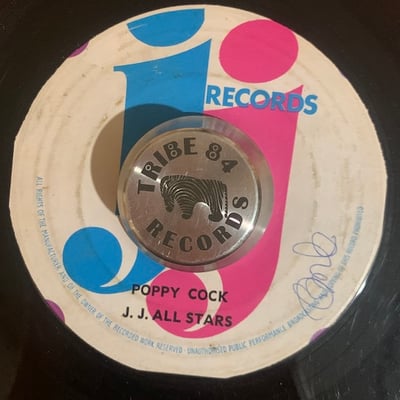 Carl Dawkins, JJ All Stars - Satisfaction / Poppy Cock picture 2