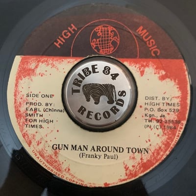 Frankie Paul - Gun Man Around Townpicture