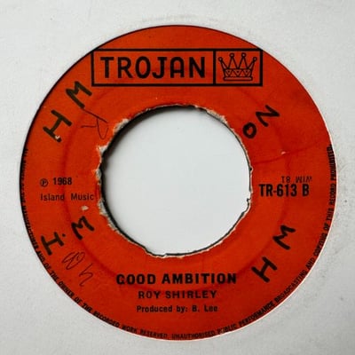 Untouchables, Roy Shirley - Tighten Up / Good Ambition picture 2