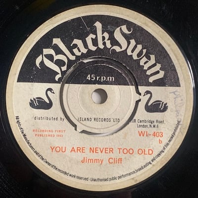Jimmy Cliff - The Man / You Are Never Too Old picture 2