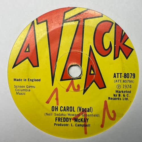 Freddie McKay – Oh Carol
