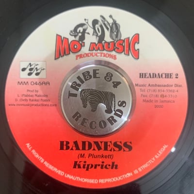 Elephant Man, Kiprich - Inna Dem Blood / Badness picture 2