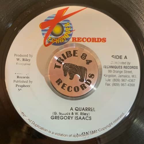 Gregory Isaacs – A Quarrel