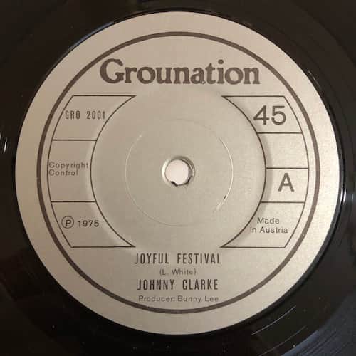 Johnny Clarke – Joyful Festival