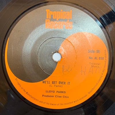 Chin All Stars, LLoyd Parks - Ghetto Guns / We'll Get Over It picture 3