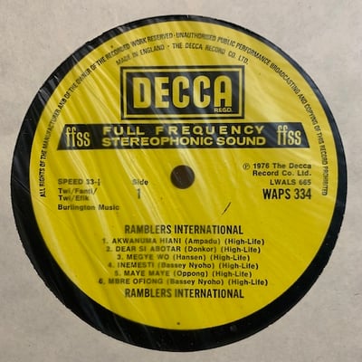 The Ramblers International - Ramblers International picture 3