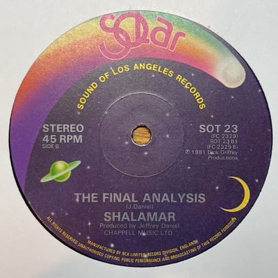 Shalamar - Sweeter As The Days Go By picture 2