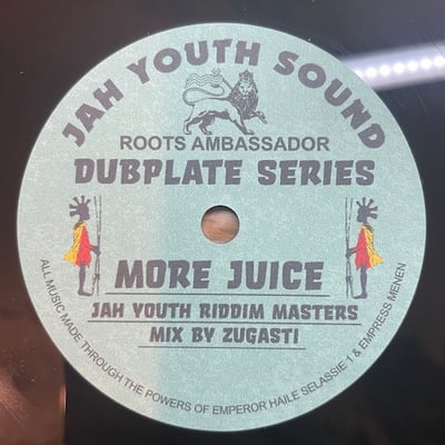 Jah Youth Riddim Masters - Ital Juice / More Juice picture 2