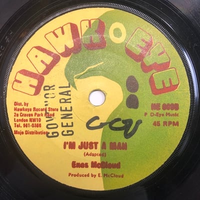 Enos McLeod - By The  Look / I'm Just A Man picture 2