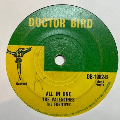 The Fugitives, The Valentines - Musical Pressure / All In One picture 2