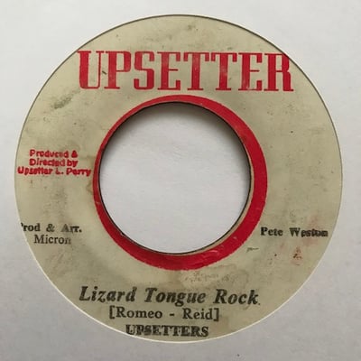I-Roy - Dread In The West / Lizard Tongue Rock picture 2