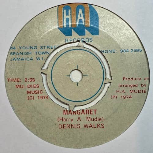 Dennis Walks, Mudies All Stars – Margaret / Strings Version