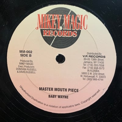 Mega Banton, Baby Wayne - Dip From Foreign / Master Mouth Piece picture 2