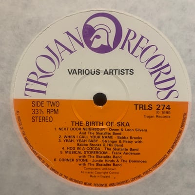Various - The Birth Of Ska picture 4