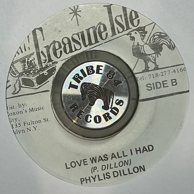 Tommy McCook & The Supersonics, Phyllis Dillon - Soul For Sale/ Love Was All I Had picture 2