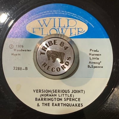 Barrington Spence, The Earthquakes - Serious Joint picture 2