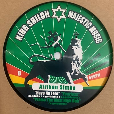 Afrikan Simba, Dubcreator - Racism/ Have No Fear picture 3