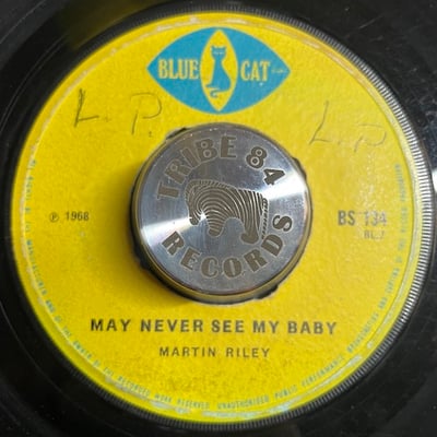 The Slickers, Martin Riley - Nana / May Never See My Baby picture 2