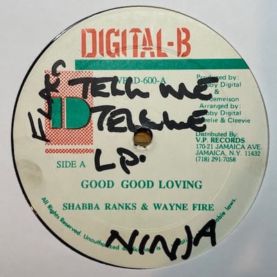 Shabba Ranks, Wayne Fire - Good Good Loving picture 2