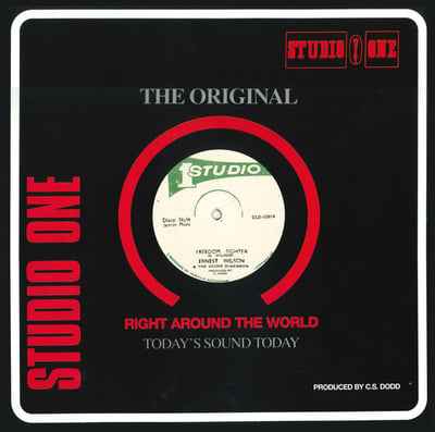 Ernest Wilson, Sound Dimension, Ken Boothe, The Soul Brothers - Freedom Fighter / Just Another Girl picture 2