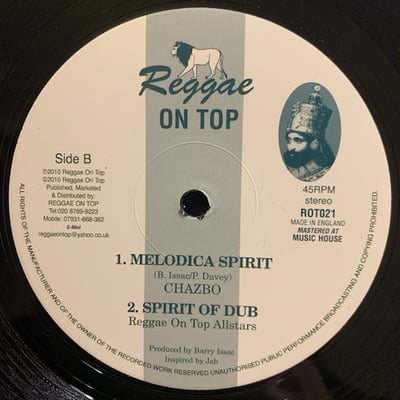 Barry Issac, Chazbo - Spirit Of Jah picture 2