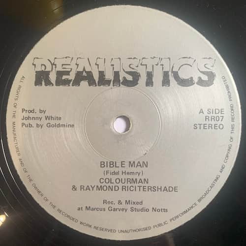 Colour Man, Raymond Ricitershade, Hi-Times Band – Bible Man