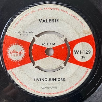 The Jiving Juniors - Sugar Dandy / Valerie picture 2
